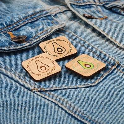 Épinglettes en bambou 