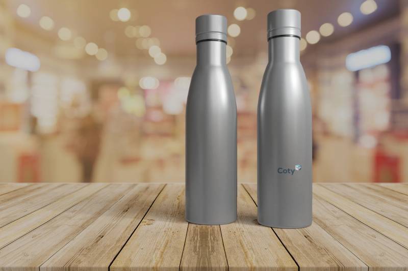 Bouteille isotherme en acier