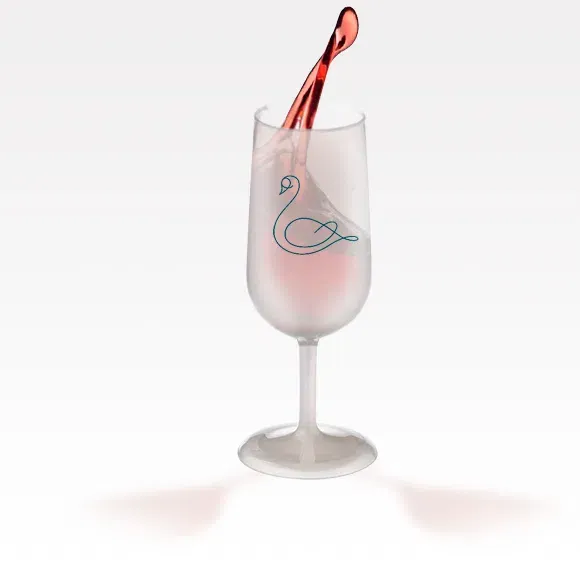 Verre à vin personnalisable incassable Ecocup