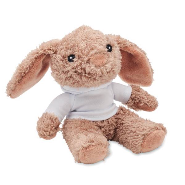 Lapin en peluche personnalisable 